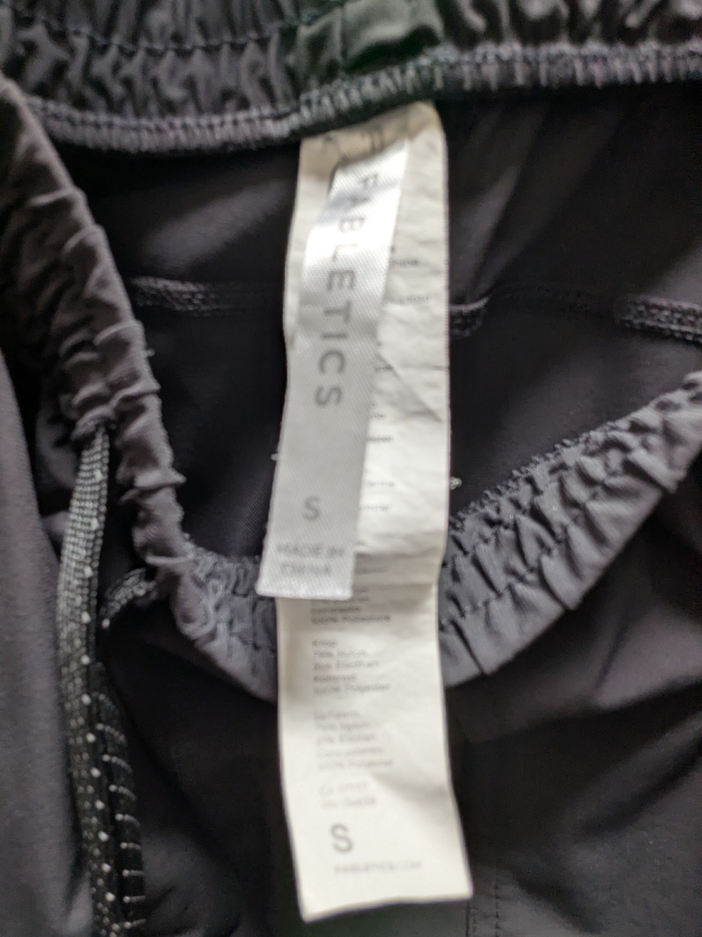 Fabletics Black Athletic Pants